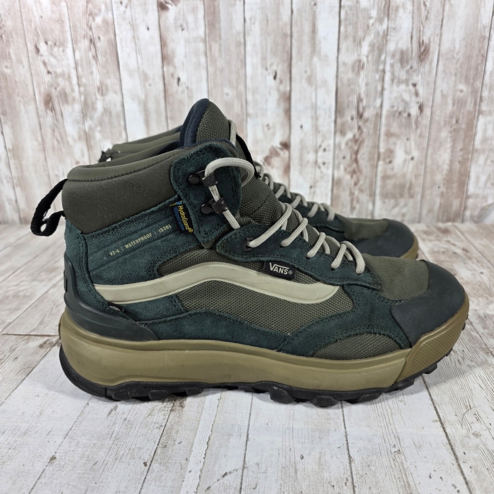 Vans Ultrarange EXO Hi MTE-2 Olive Green Waterproof Hiking Boots Mens 9